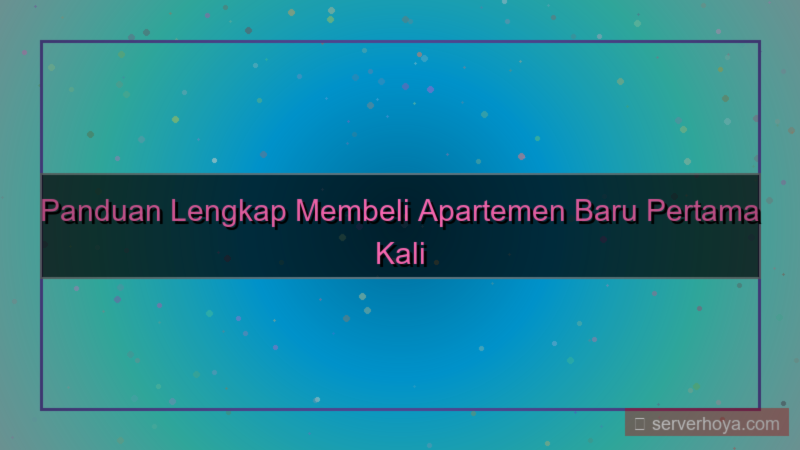 tampilan Pembelian apartemen baru