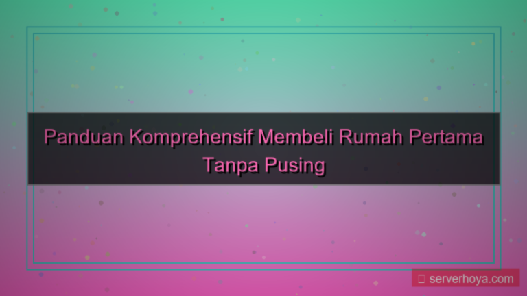 ilustrasi Pembelian rumah pertama
