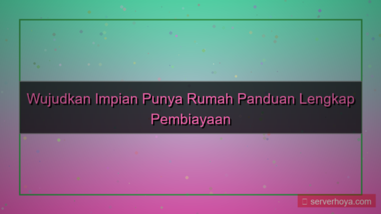 konten Pembiayaan rumah tanpa bunga