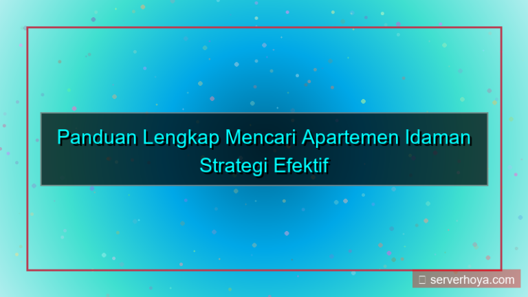konten Pencarian apartemen