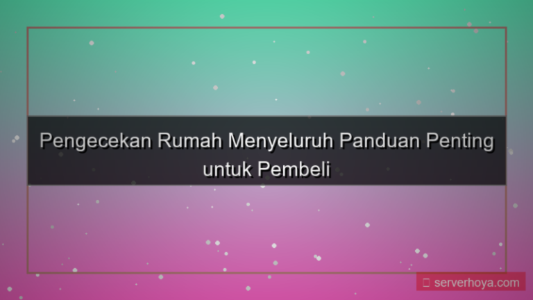 desain Pengecekan rumah