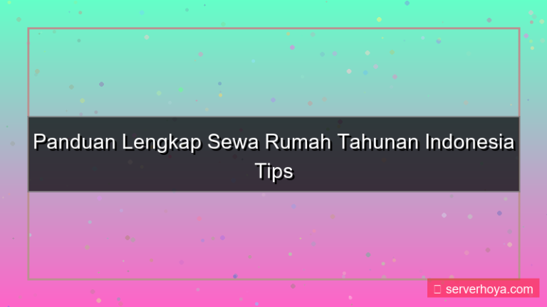 gambar Penyewaan rumah tahunan