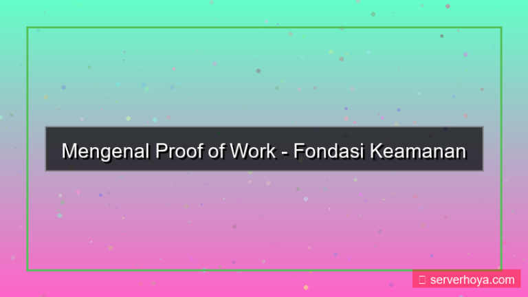 gambar Proof of work