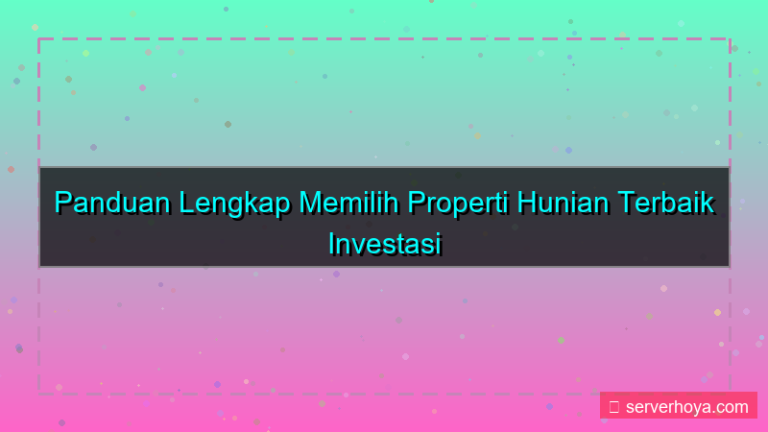 konten Properti hunian