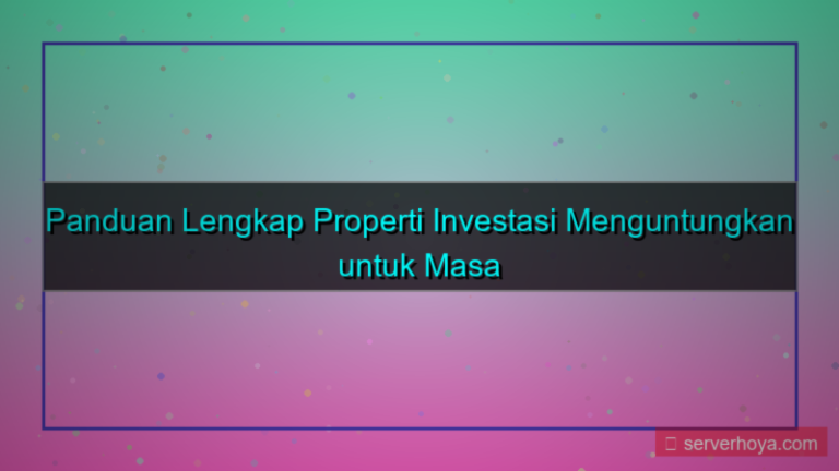Properti investasi