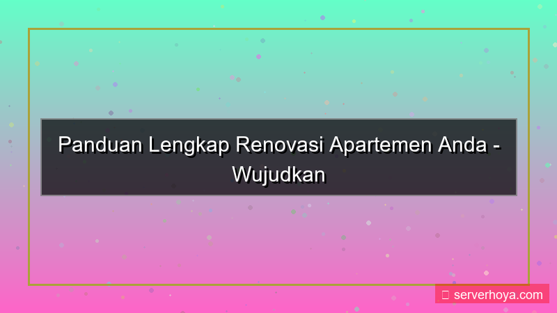 Renovasi apartemen
