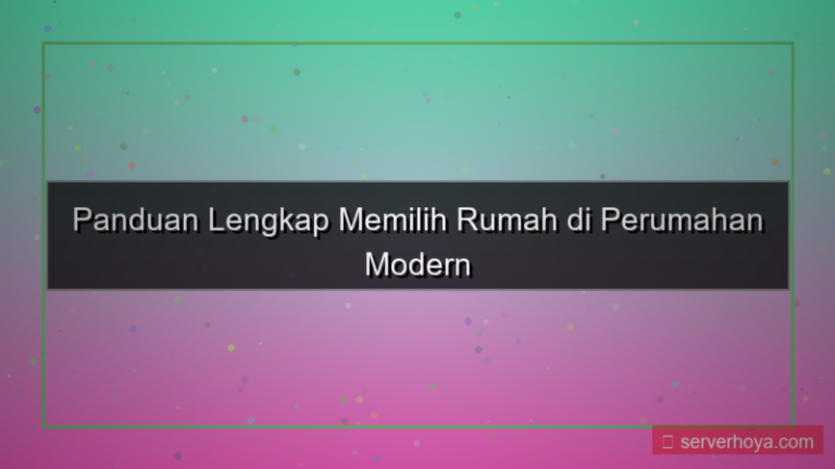 Rumah dalam perumahan