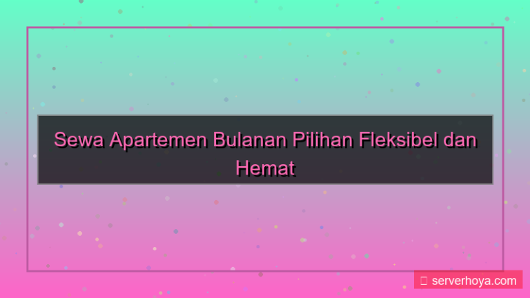 gambar Sewa apartemen bulanan