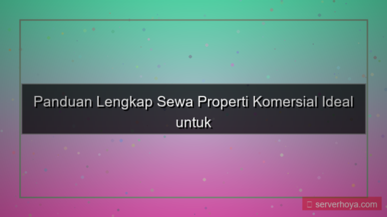 gambar Sewa komersial