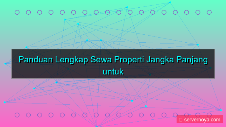 Sewa properti jangka panjang