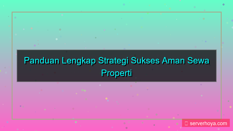 Sewa properti