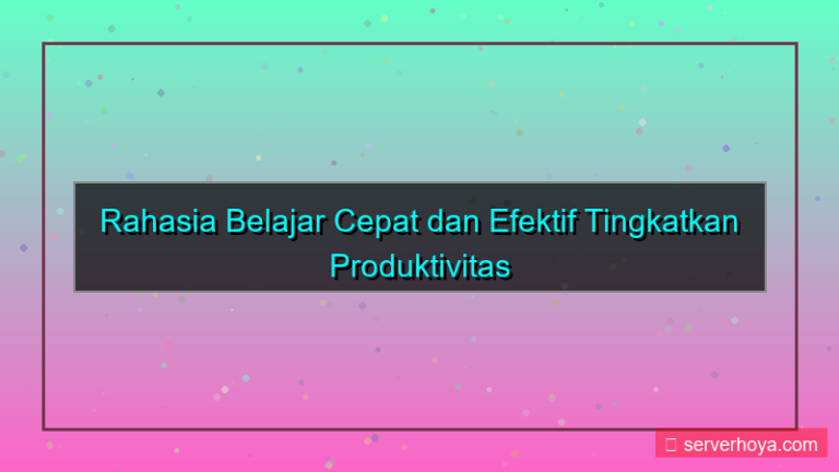 gambar Tips belajar cepat