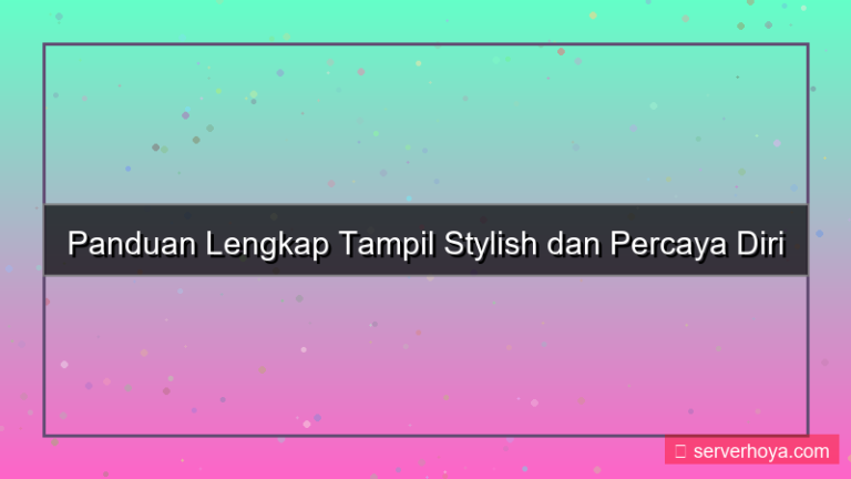 ilustrasi Tips berpakaian stylish