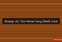 konten Tips hemat uang