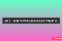 tampilan Tips karir sukses