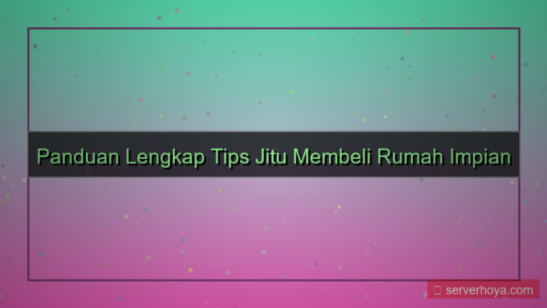 desain Tips membeli rumah