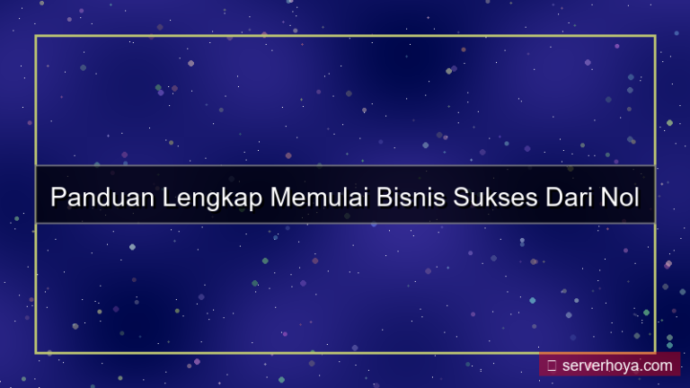 Tips memulai bisnis