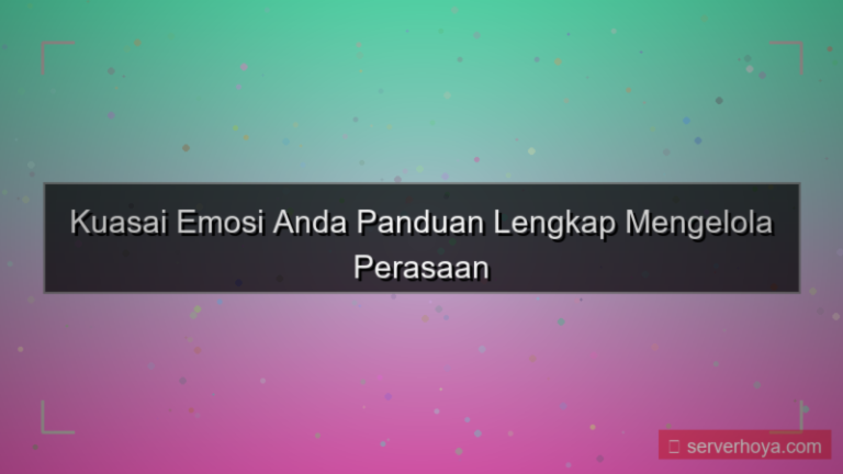 ilustrasi Tips mengelola emosi