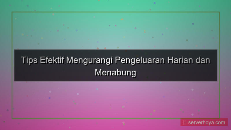 gambar Tips mengurangi pengeluaran