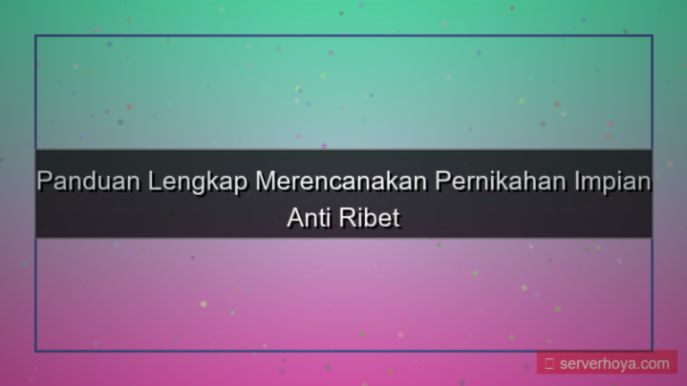 gambar Tips merencanakan pernikahan
