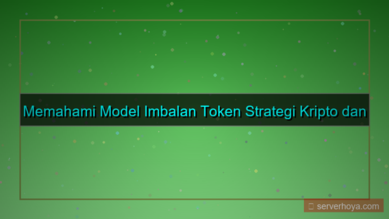ilustrasi Token rewards model
