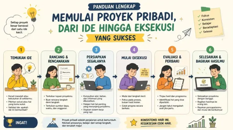 Panduan Lengkap Memulai Proyek Pribadi, Dari Ide Hingga Eksekusi yang Sukses