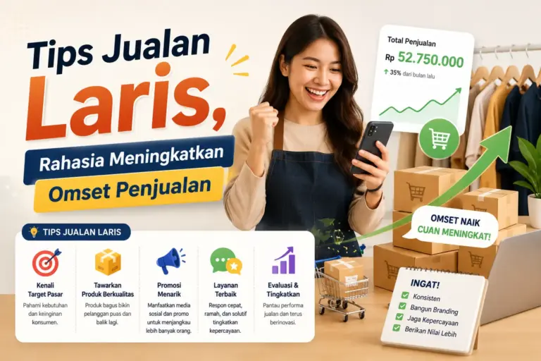 Tips Jualan Laris, Rahasia Meningkatkan Omset Penjualan