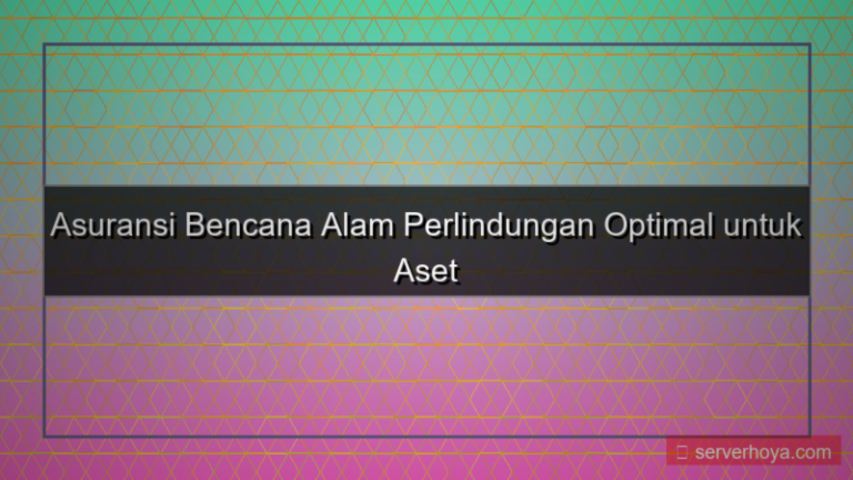 Asuransi bencana alam