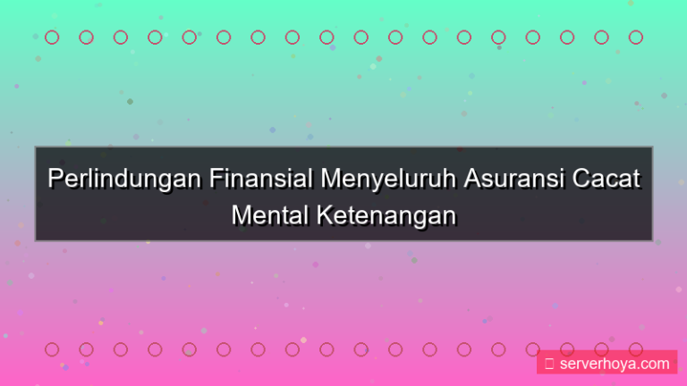konten Asuransi cacat mental