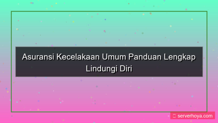 gambar Asuransi kecelakaan umum