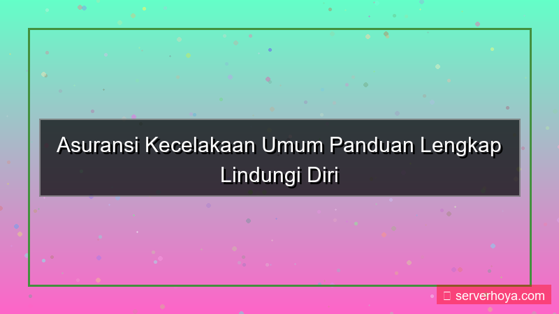 gambar Asuransi kecelakaan umum