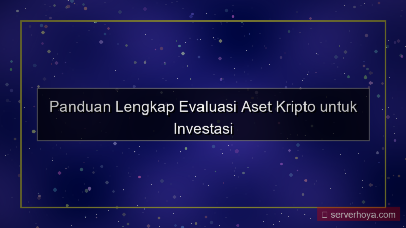 Crypto asset evaluation