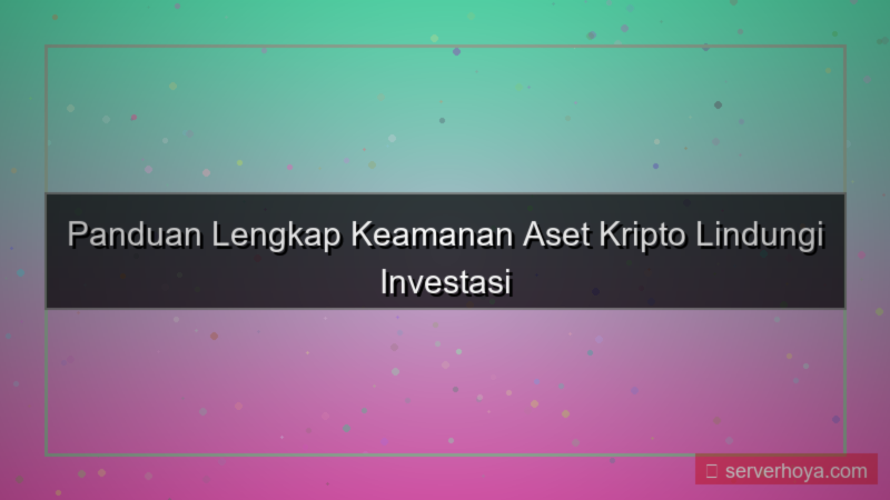 ilustrasi Crypto asset security