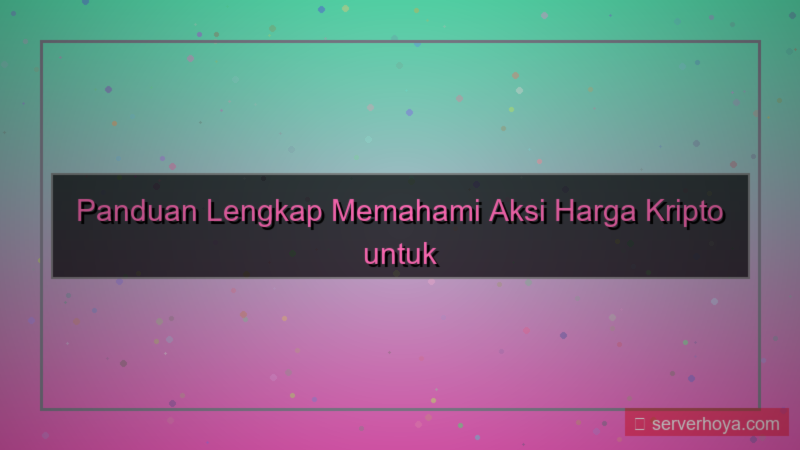 Crypto price action