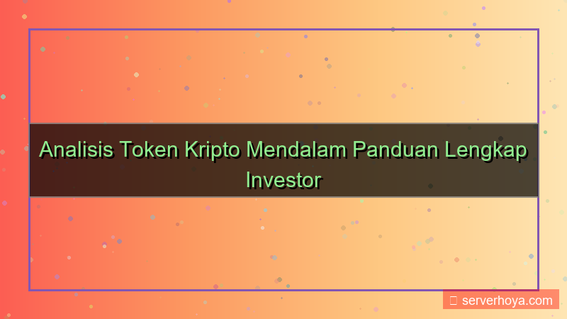 ilustrasi Crypto token analysis