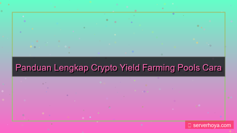 konten Crypto yield farming pools