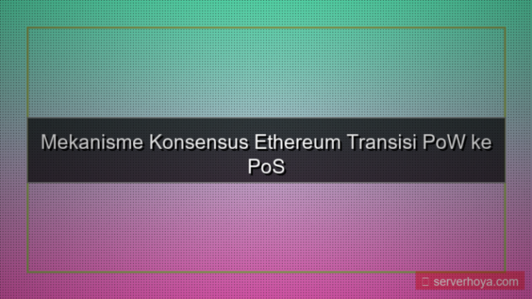 Ethereum consensus mechanism