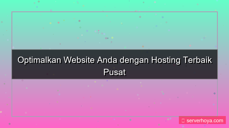 tampilan Hosting di pusat data Indonesia