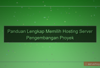 Hosting server untuk pengembangan