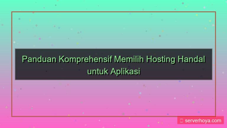 visual Hosting untuk aplikasi video
