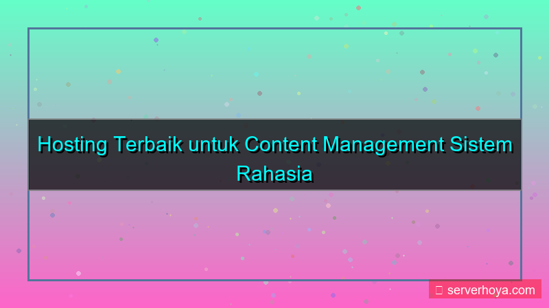 Hosting untuk content management