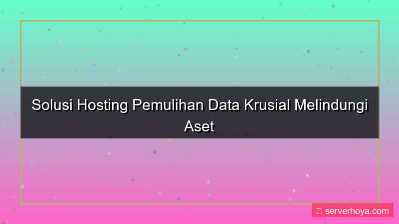 tampilan Hosting untuk data recovery