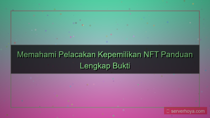 visual NFT ownership tracking