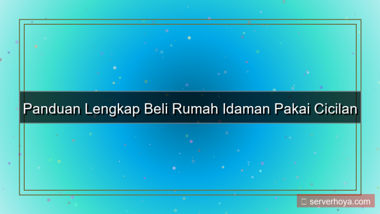 gambar Pembelian rumah dengan cicilan