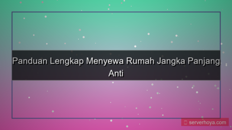 Penyewaan rumah jangka panjang