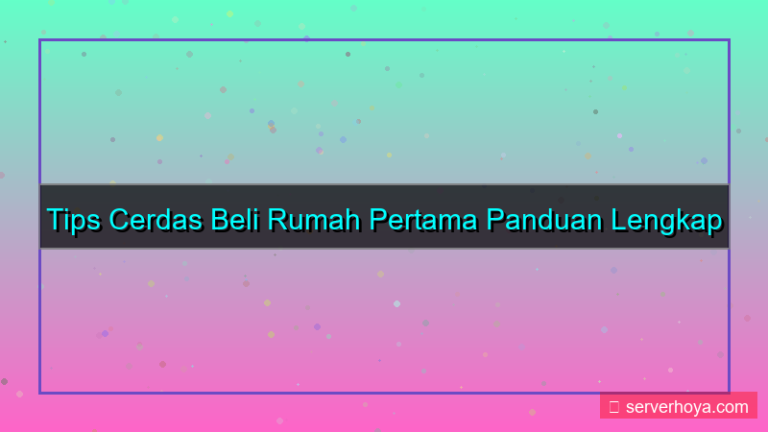 Properti rumah keluarga muda