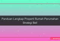 ilustrasi Properti rumah perumahan