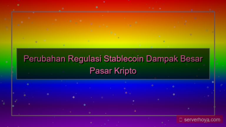 gambar Stablecoin regulation changes