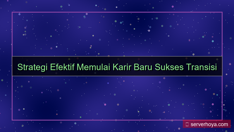 visual Tips memulai karir baru
