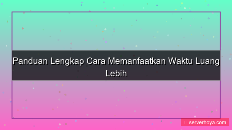 tampilan Tips menggunakan waktu luang